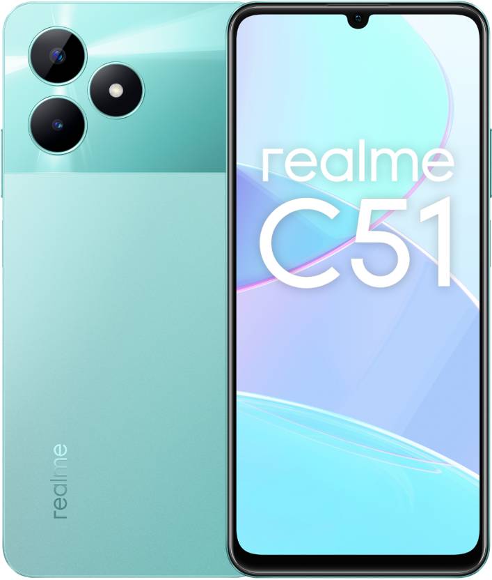 realme C51 (Mint Green, 64 GB)  (4 GB RAM)