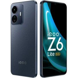 IQOO Z6 Lite 5G (With Charger) (Mystic Night, 128 GB)  (6 GB RAM)