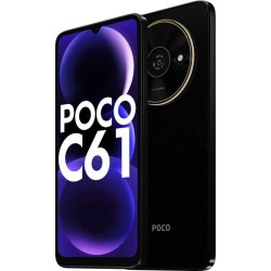 POCO C61 (Diamond Dust Black, 64 GB)  (4 GB RAM)