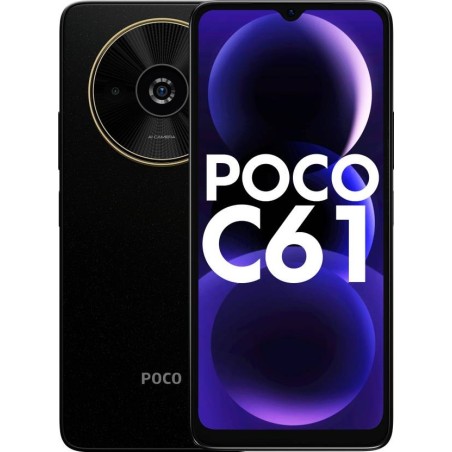 POCO C61 (Diamond Dust Black, 64 GB)  (4 GB RAM)