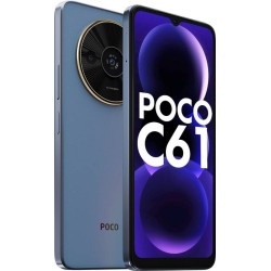 POCO C61 (Ethereal Blue, 128 GB)  (6 GB RAM)