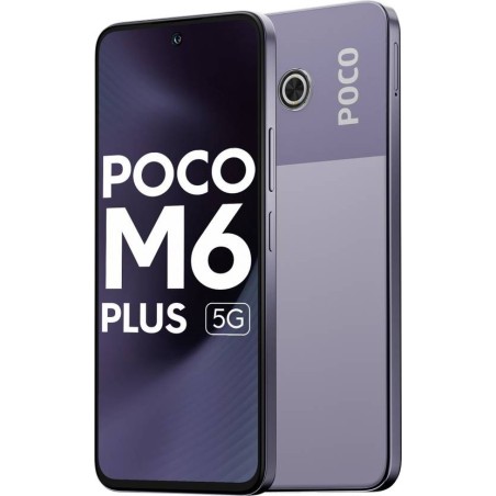 POCO M6 Plus 5G (Misty Lavender, 128 GB)  (6 GB RAM)