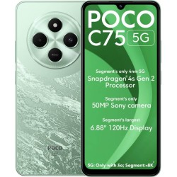 POCO C75 5G (Enchanted Green, 64 GB)  (4 GB RAM)