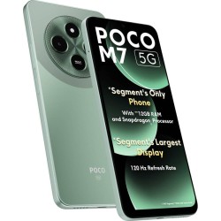 POCO M7 5G (Mint Green, 128 GB)  (8 GB RAM)