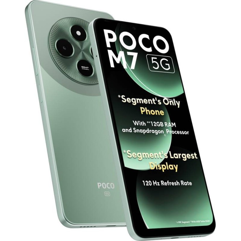 POCO M7 5G (Mint Green, 128 GB)  (8 GB RAM)