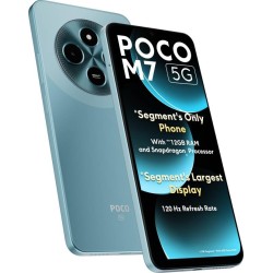 POCO M7 5G (Ocean Blue, 128 GB)  (8 GB RAM)