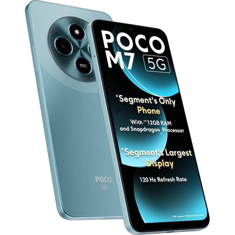 POCO M7 5G (Ocean Blue, 128 GB)  (8 GB RAM)