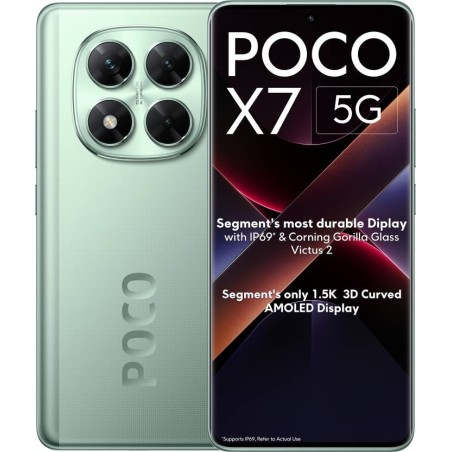 POCO X7 5G (Glacier Green, 256 GB)  (8 GB RAM)