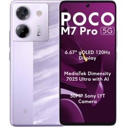 POCO M7 Pro 5G (Lavender Frost, 256 GB)  (8 GB RAM)