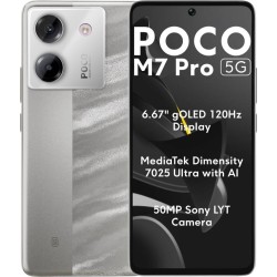 POCO M7 Pro 5G (Lunar Dust, 128 GB)  (6 GB RAM)