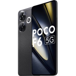 POCO F6 5G (Black, 256 GB)  (8 GB RAM)