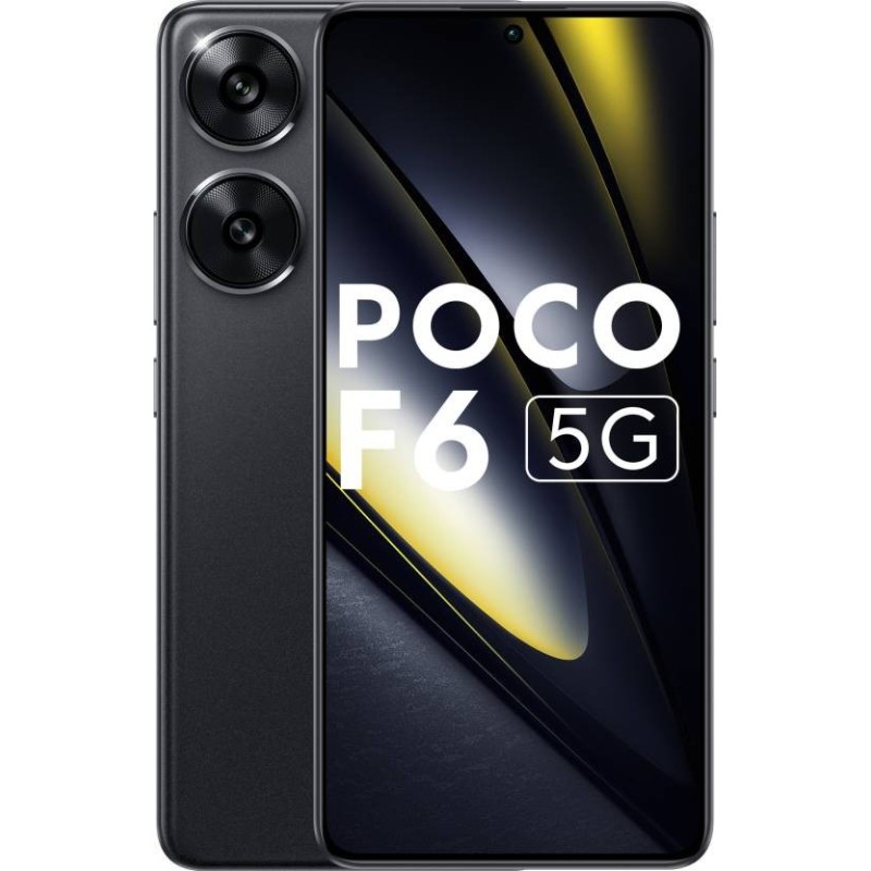 POCO F6 5G (Black, 256 GB)  (12 GB RAM)