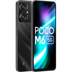 POCO M6 5G (Galactic Black, 64 GB)  (4 GB RAM)