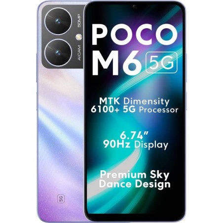 POCO M6 5G (Orion Blue, 128 GB)  (6 GB RAM)