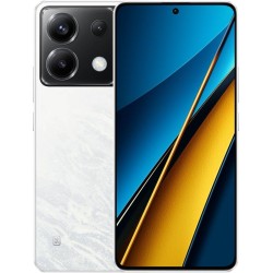 POCO X6 5G (Snowstorm White, 256 GB)  (12 GB RAM)