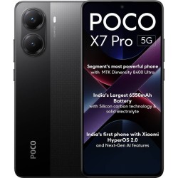 POCO X7 Pro 5G (Obsidian Black, 256 GB)  (8 GB RAM)