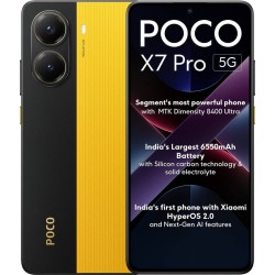 POCO X7 Pro 5G (Yellow, 256 GB)  (12 GB RAM)
