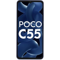 POCO C55 (Cool Blue, 128 GB)  (6 GB RAM)
