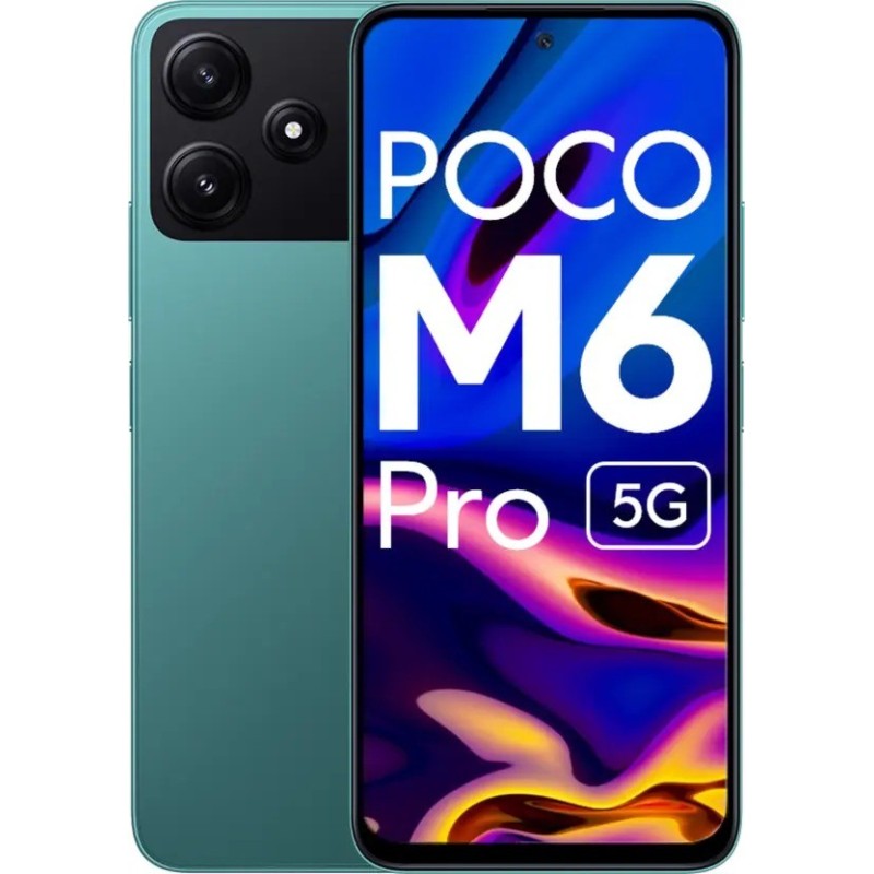 POCO M6 Pro 5G (Forest Green, 128 GB)  (4 GB RAM)