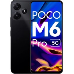 POCO M6 Pro 5G (Power Black, 128 GB)  (4 GB RAM)