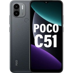POCO C51 (Power Black, 128 GB)  (6 GB RAM)