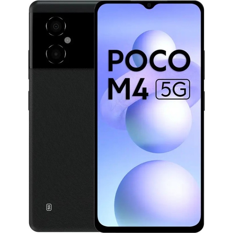 POCO M4 5G (Power Black, 64 GB)  (4 GB RAM)