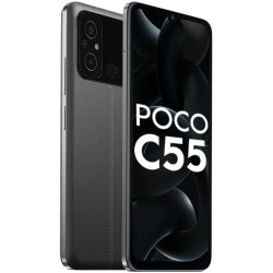 POCO C55 (Power Black, 64 GB)  (4 GB RAM)