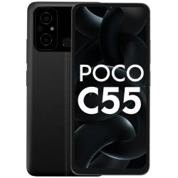 POCO C55 (Power Black, 64 GB)  (4 GB RAM)