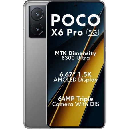 POCO X6 Pro 5G (Racing Grey, 512 GB)  (12 GB RAM)