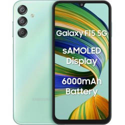 SAMSUNG Galaxy F15 5G (Jazzy Green, 128 GB)  (6 GB RAM)