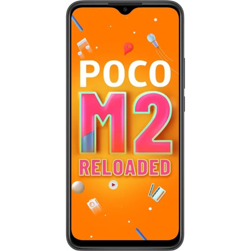 POCO M2 Reloaded (Greyish Black, 64 GB)  (4 GB RAM)