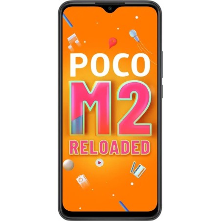 POCO M2 Reloaded (Greyish Black, 64 GB)  (4 GB RAM)