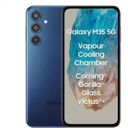 SAMSUNG Galaxy M35 5G (Moonlight Blue, 256 GB)  (8 GB RAM)