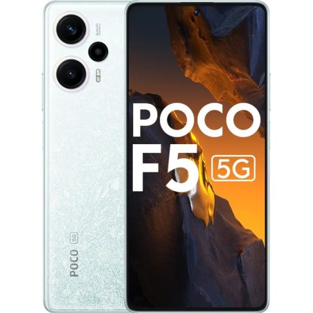 POCO F5 5G (Snowstorm White, 256 GB)  (8 GB RAM)
