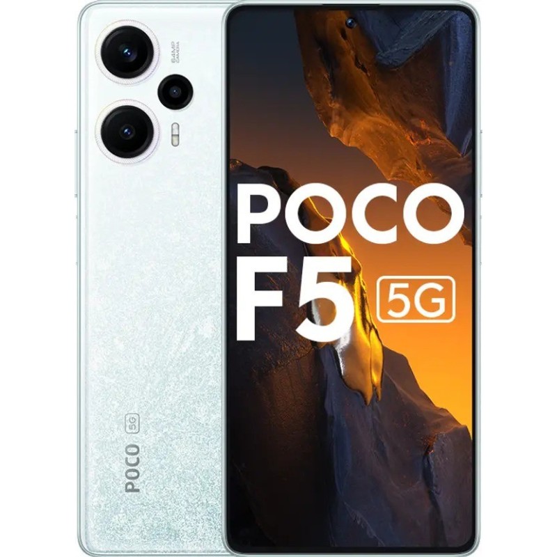 POCO F5 5G (Snowstorm White, 256 GB)  (12 GB RAM)