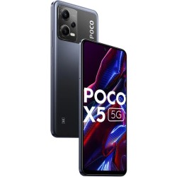 POCO X5 5G (Jaguar Black, 128 GB)  (6 GB RAM)