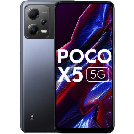 POCO X5 5G (Jaguar Black, 128 GB)  (6 GB RAM)