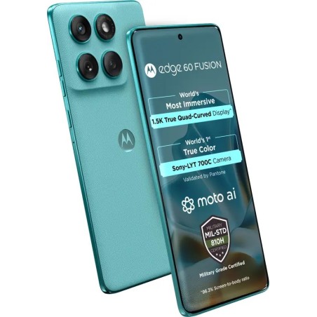MOTOROLA Edge 60 Fusion 5G (PANTONE Amazonite, 256 GB)  (8 GB RAM)