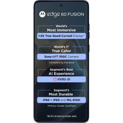 MOTOROLA Edge 60 Fusion 5G (PANTONE Slipstream, 256 GB)  (12 GB RAM)