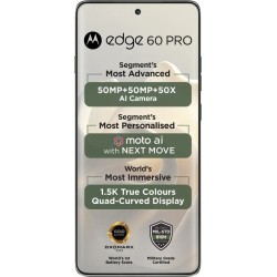 MOTOROLA Edge 60 Pro (Pantone Shadow, 256 GB)  (12 GB RAM)