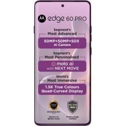 MOTOROLA Edge 60 Pro (Pantone Sparkling Grape, 256 GB)  (12 GB RAM)