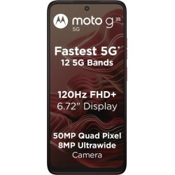 MOTOROLA g35 5G (Guava Red, 128 GB)  (4 GB RAM)
