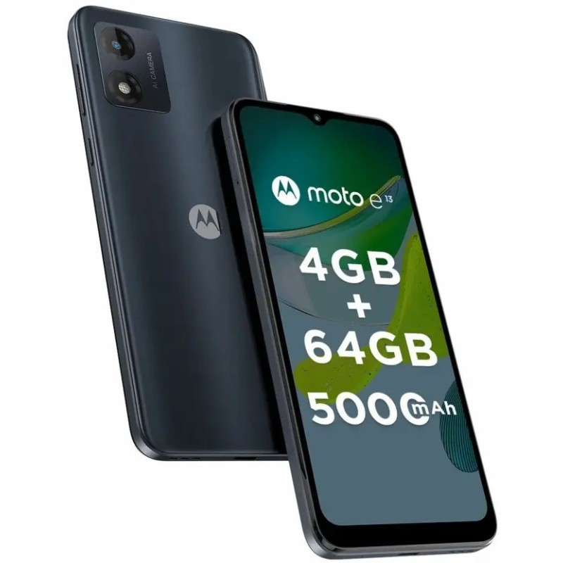Motorola e13 (Cosmic Black, 64 GB)  (4 GB RAM)