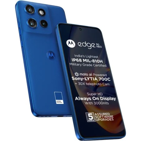 Motorola Edge 50 Neo (PANTONE Nautical Blue, 256 GB)  (8 GB RAM)