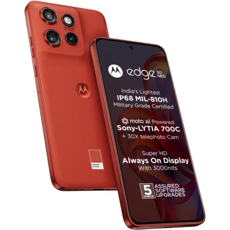 Motorola Edge 50 Neo (PANTONE Poinciana, 256 GB)  (8 GB RAM)