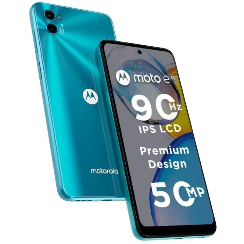 Motorola e32 (Arctic Blue, 64 GB)  (4 GB RAM)