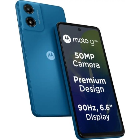Motorola g04s (Satin Blue, 64 GB)  (4 GB RAM)