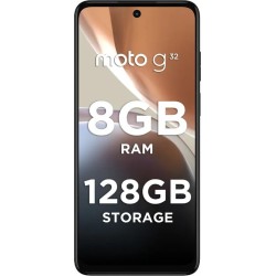 Motorola G32 (Satin Silver, 128 GB)  (8 GB RAM)