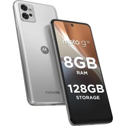 Motorola G32 (Satin Silver, 128 GB)  (8 GB RAM)