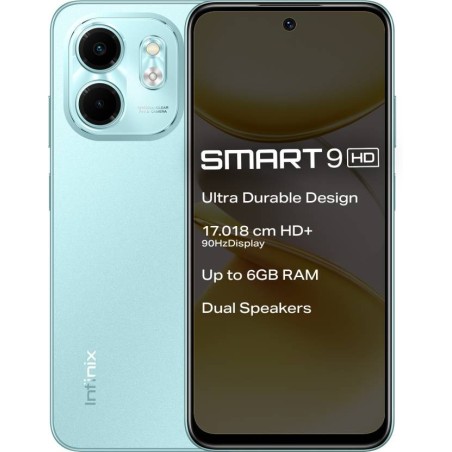 Infinix SMART 9 HD (Mint Green, 64 GB)  (3 GB RAM)